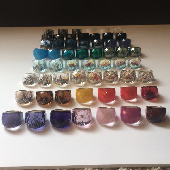 UPDATE: ๐๐Swarovski Nirvana Rings๐๐ - Picture 6 of 13